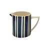 Mini pichet à rayures bleu