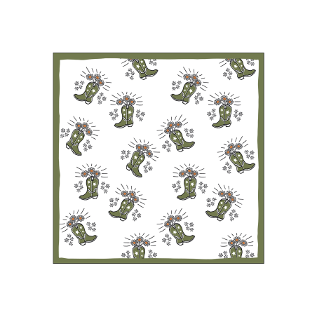 Serviettes en papier Santiag