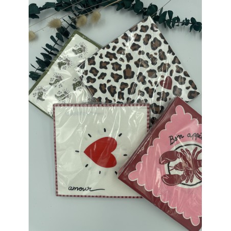 Serviettes en papier HOM