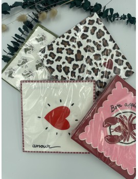 Serviettes en papier LEO