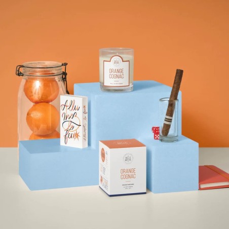 Bougie Orange Cognac