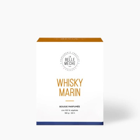 Bougie Whisky Marin