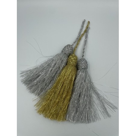 Pompons à paillettes