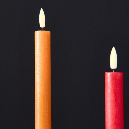 Bougies oranges