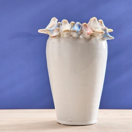 Grand vase Birds