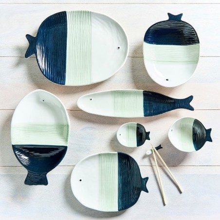 Plat de service étroit Sashimi