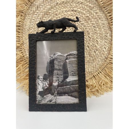 Cadre photo panthère