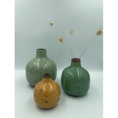 Grand soliflore en grès