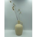 Vase façon amphore beige