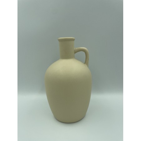 Vase façon amphore beige